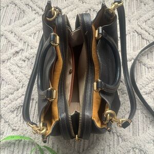 Coach rouge black with sholder strap